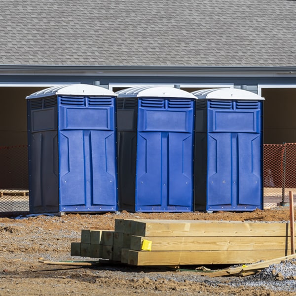 what is the maximum capacity for a single porta potty in New Laguna New Mexico